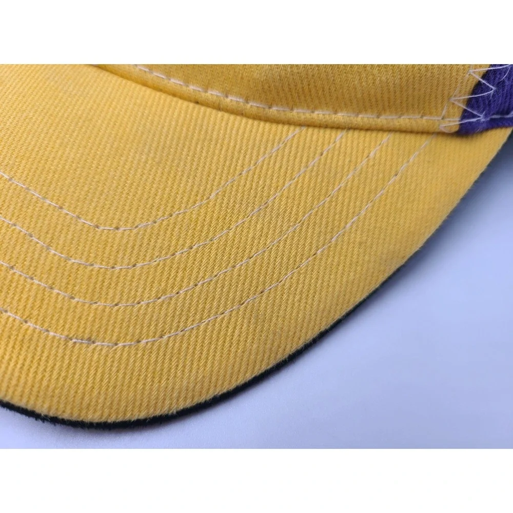 Vintage Youth‎ Los Angeles Lakers Kobe Bryant #8 Drew Pearson Hat Cap NBA Yellow